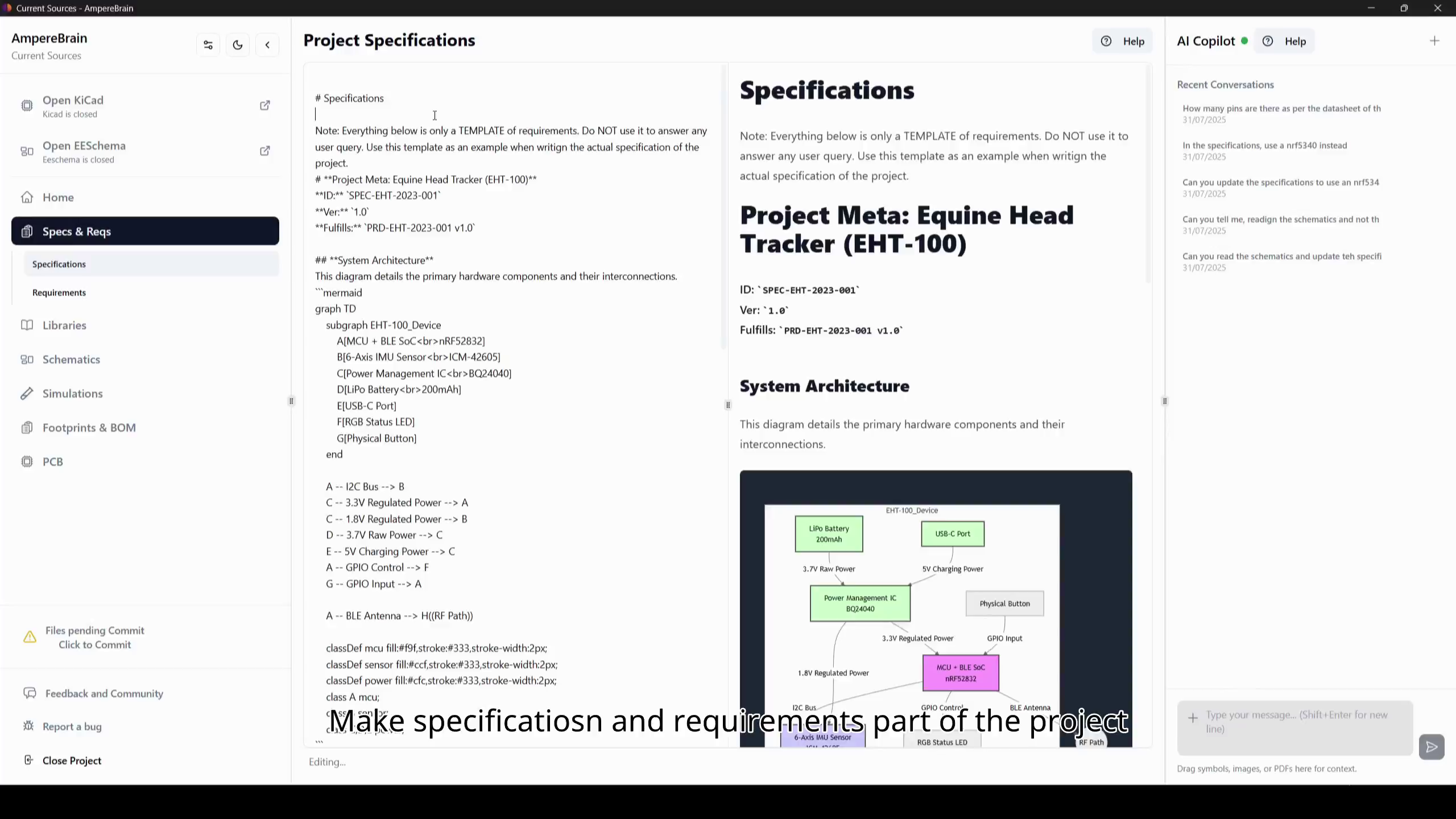 Project synchronization and workflow support across the broader design process.